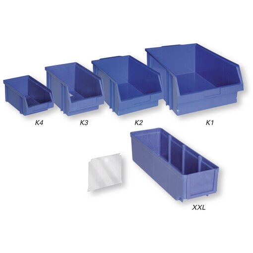 Bac magasin K4 bleu set 72 pièces